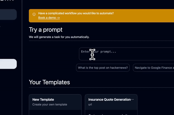 Skyvern applying to a demo job on lever.co